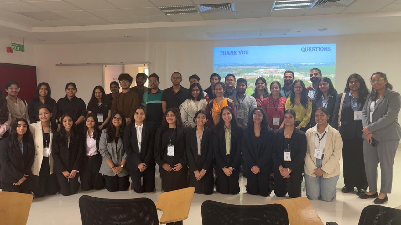 A Stellar Experience: Our Students Excel at BITS Pilani Hyderabad Internship